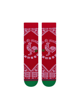 STANCE – Sriracha crew socks red