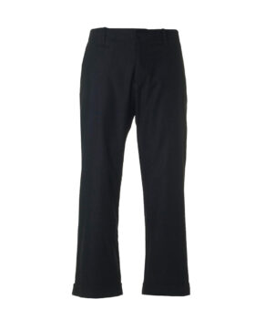 YOU MUST CREATE – Wool lannel trousers navy