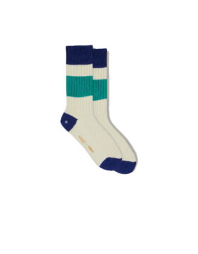 YOU MUST CREATE – Corgi Sport cotton rib sport socks ecru