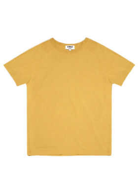 YOU MUST CREATE – Television cotton raglan t-shirt yellow