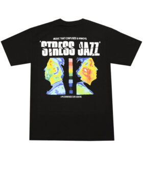 PLEASURES – Jazz stress t-shirt black