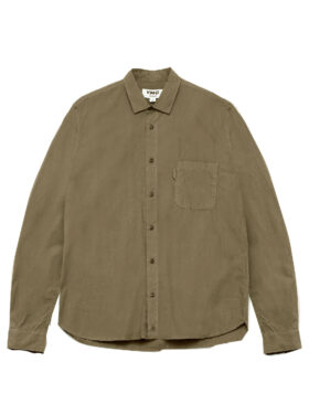 YOU MUST CREATE – Curtis organic cotton shirt olive