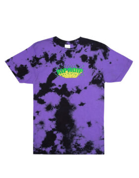RIPNDIP – Nebula tee purple / black