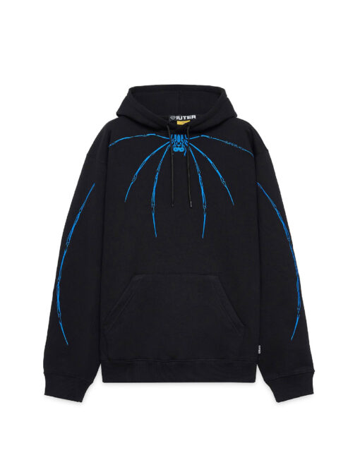 widow hoodie iuter black