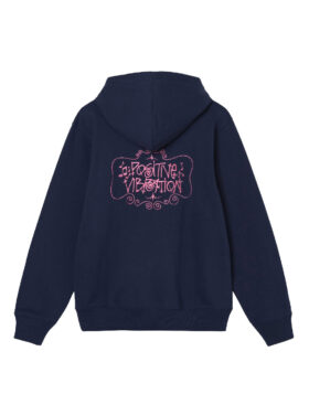 STÜSSY – POSITIVE VIBRATIONS EMBROIDERED HOODIE