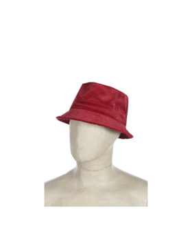 Universal Works – Bucket hat in red brisbane cord