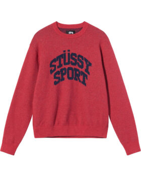 STÜSSY – Sport sweater red