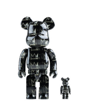 BE@RBRICK JEAN-MICHEL BASQUIAT #8 100% AND 400% SET