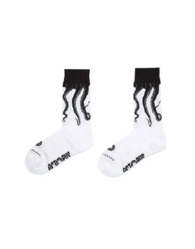 OCTOPUS – Original Socks  White/Black