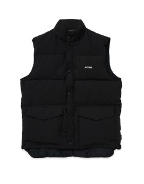 IUTER – Puff vest gilet black