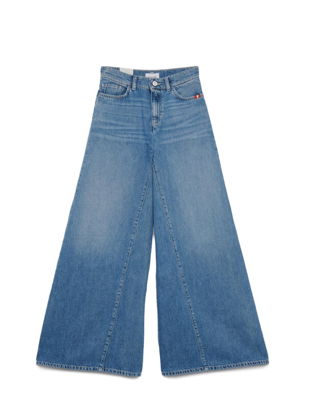 pantalone zampa amish jeans