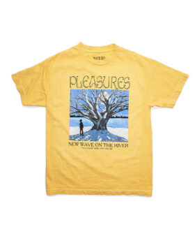 PLEASURES – River pigment dye t-shirt