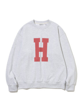 UNIFORM BRIDGE – H vintage sweatshirt 1% melange grey