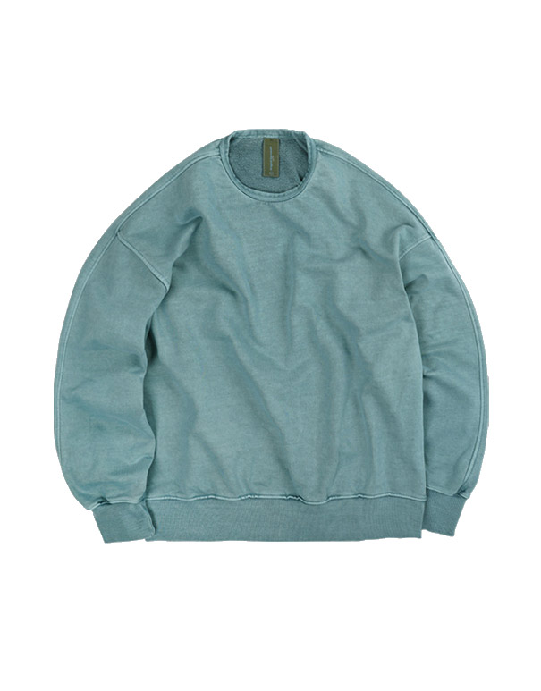 FRIZMWORKS – Original Garments pigment dyeing sweatshirt mint