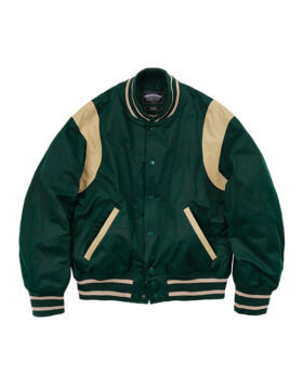 FRIZMWORKS – Mild varsity jacket dark green