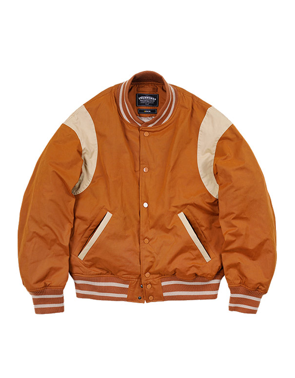 FRIZMWORKS - Mild varsity jacket orange