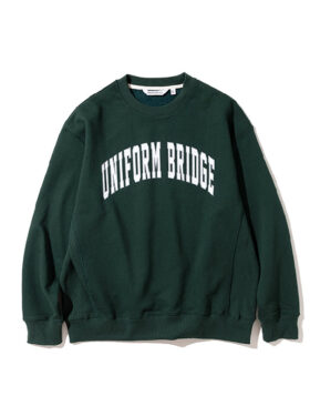 UNIFORM BRIDGE – VTG arch logo sweatshirt green