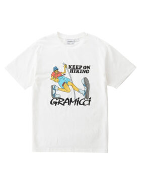 GRAMICCI – Keep on Hiking t-shirt white