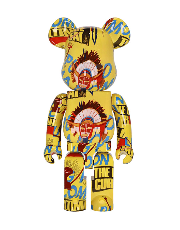 Medicom BE@RBRICK Andy Warhol x Jean Michel Basquiat #3 1000%