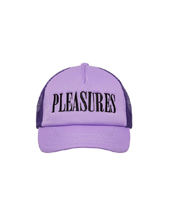 PLEASURES – Lithium trucker cap purple