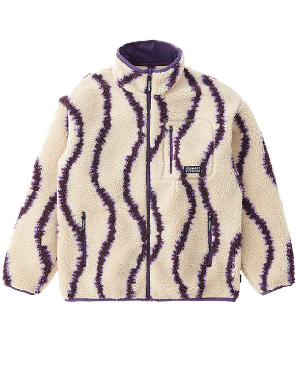GRAMICCI – Sherpa Jacket natural swirl