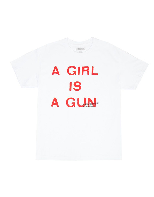 PLEASURES – A Girl is A Gun t-shirt