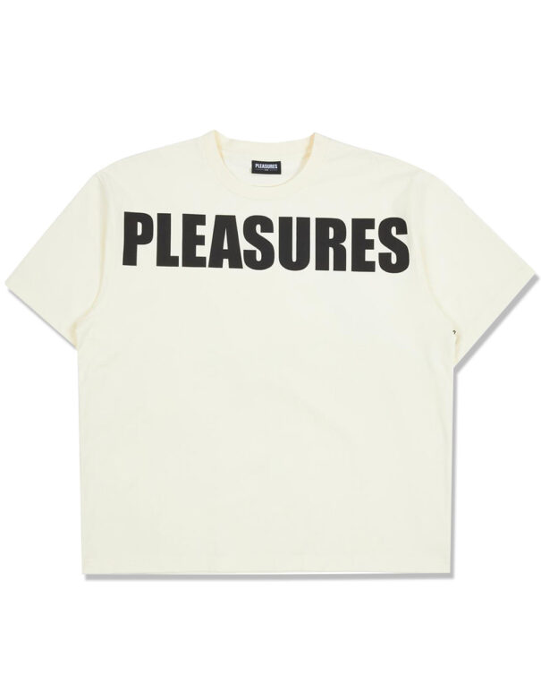 PLEASURES – Expand heavyweight shirt white