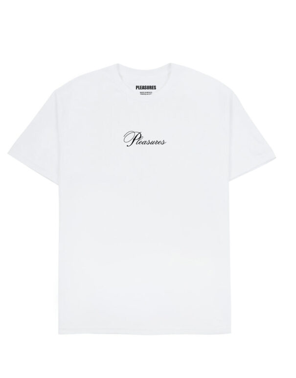 pleasures stack t-shirt white