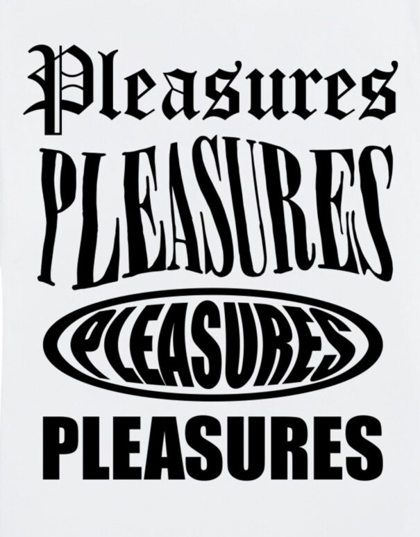 PLEASURES – Stack t-shirt white
