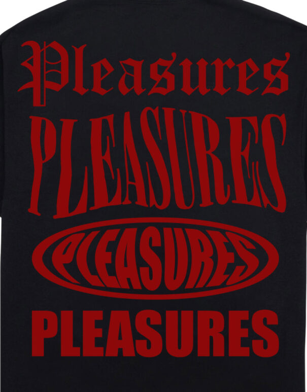 PLEASURES – Stack t-shirt nera