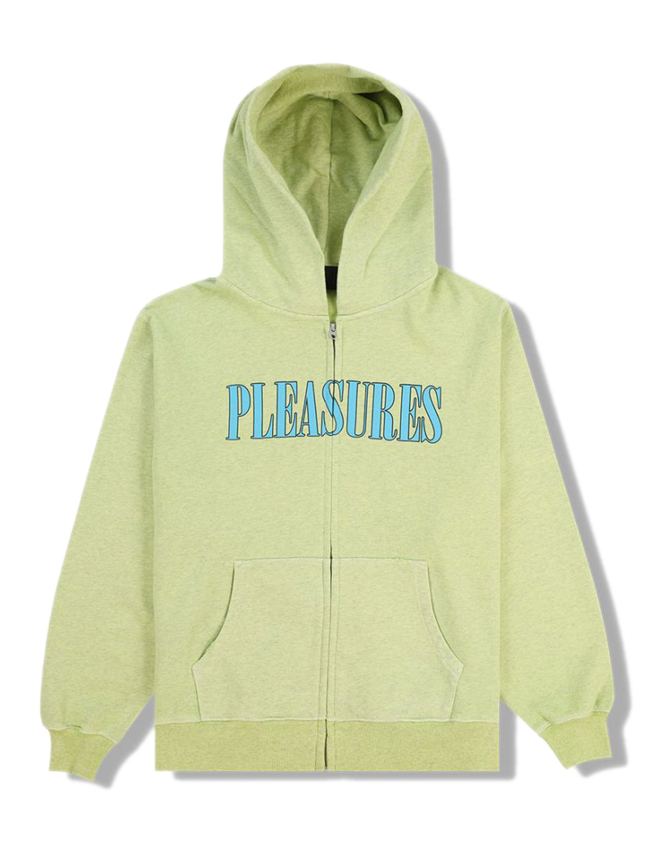 PLEASURES – Onyx zip up hoodie