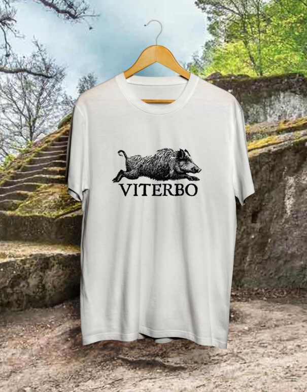 t shirt cinghiale viterbo