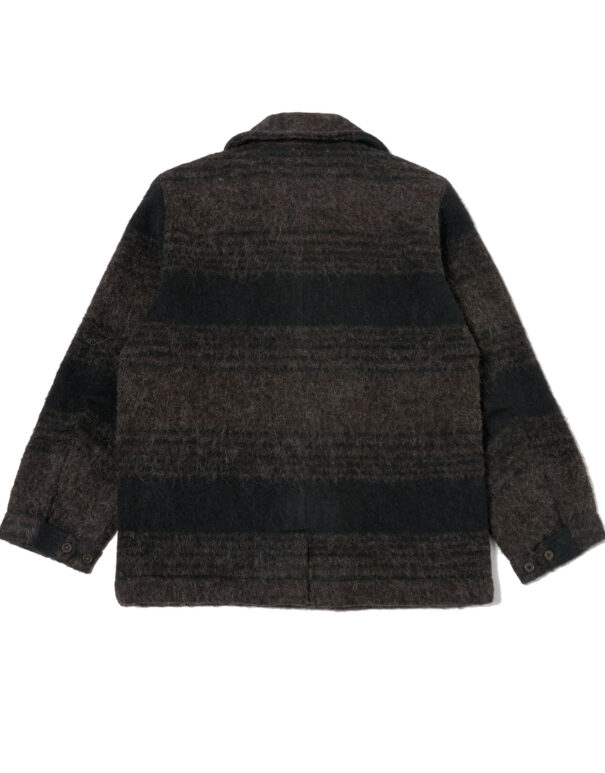 UNIVERSAL WORKS – Peacoat Alpaca Recycled Mix