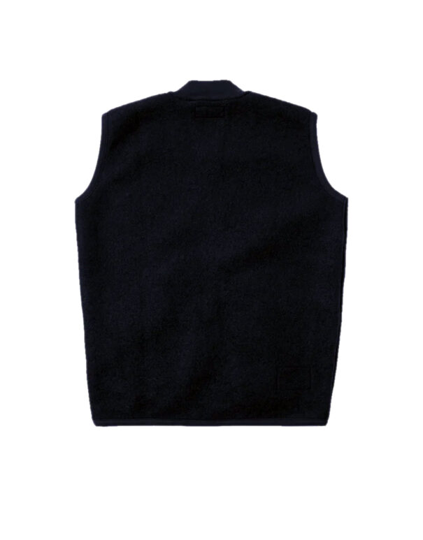 UNIVERSAL WORKS – Zip Waistcoat Wool Fleece